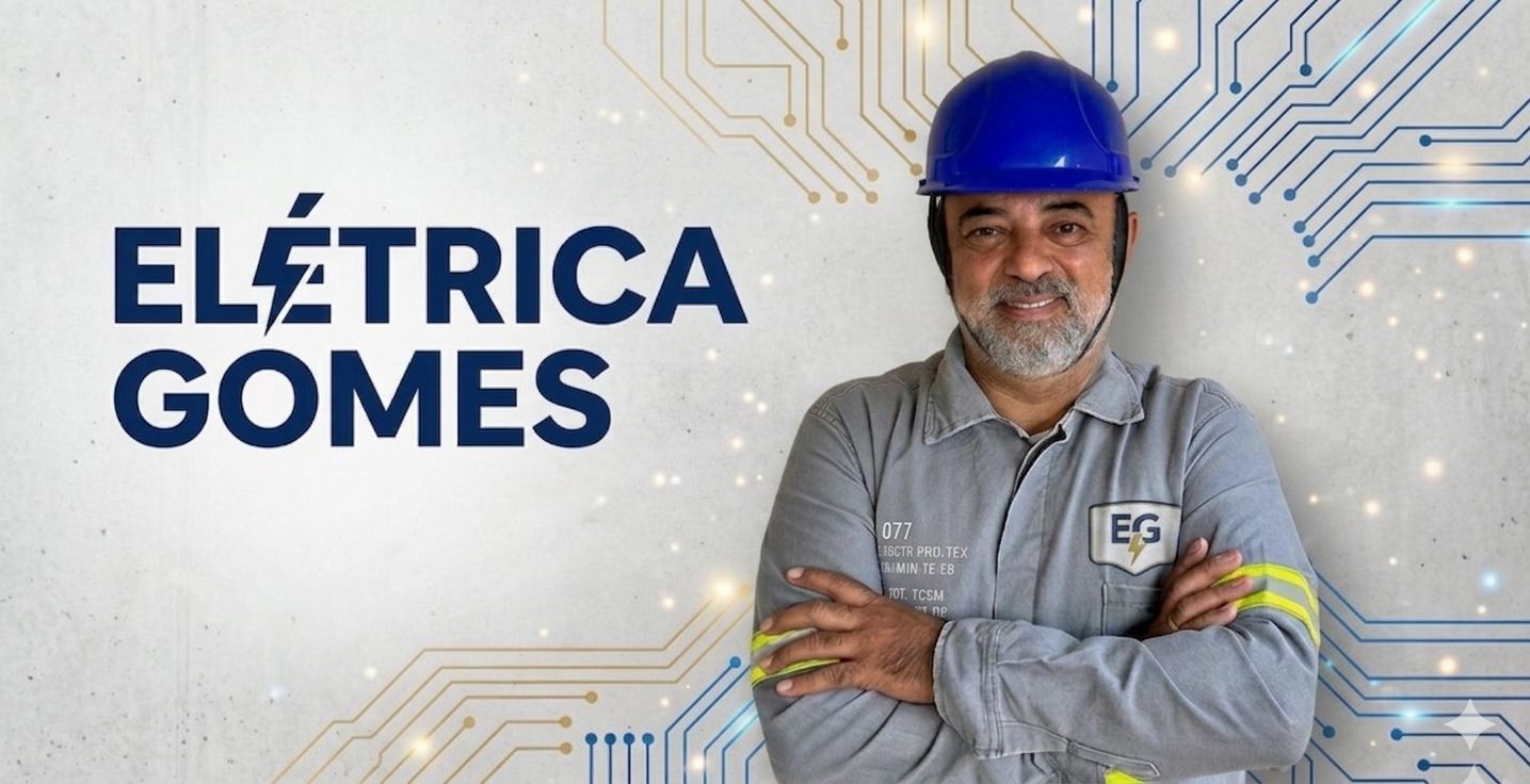 Mauro Gomes — Elétrica Gomes, instalações e manutenção elétrica